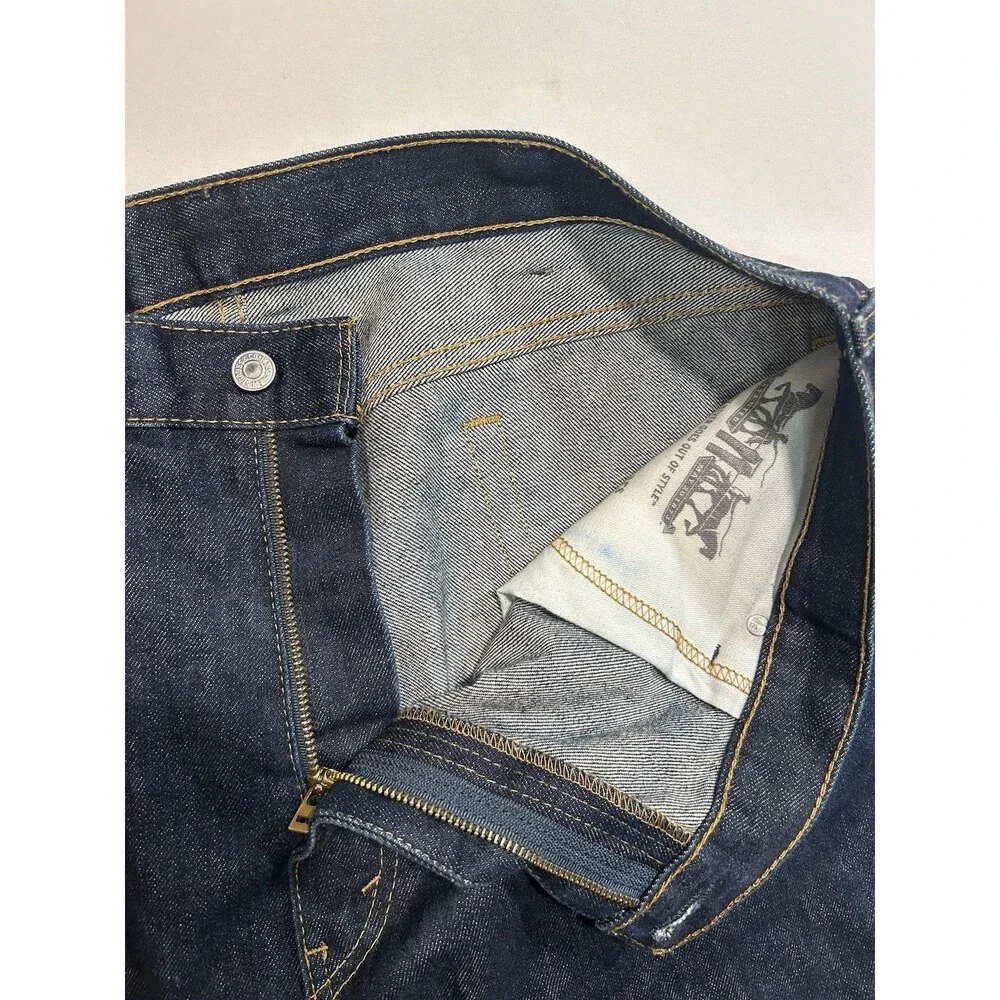 Levi's 517 Jeans Mens 40x32 Blue Denim Bootcut 100% Cotton Dark Wash